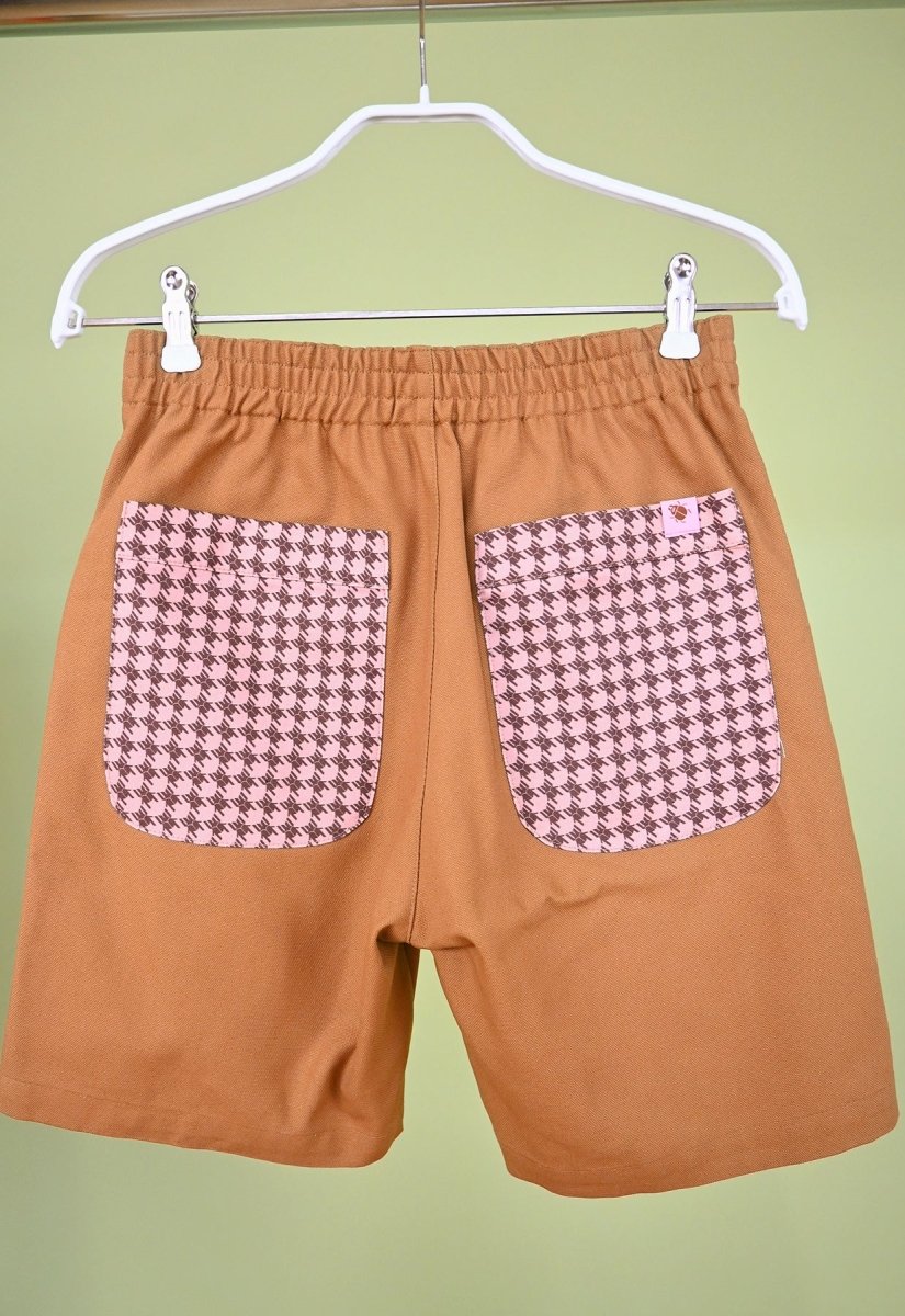 "Beetletooth" Shorts - Caramel