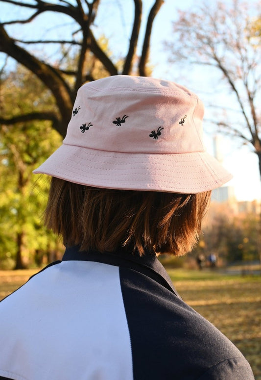 "Strawberry & Ants" bucket hat