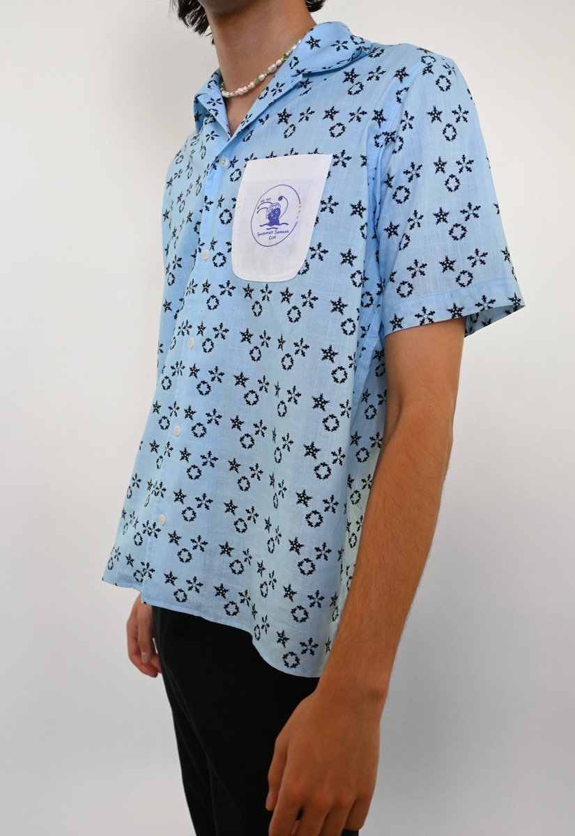 "Synchronized Swimming Club" Shirt - Blue Waters